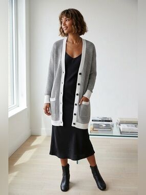 BCBGeneration Long Knit Cardigan Sweater